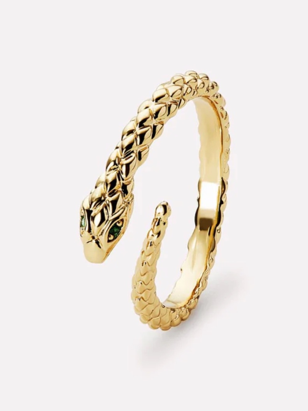 Ana Luisa Cleo gold snake ring